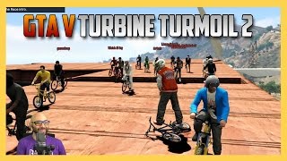 GTA 5 - Turbine Turmoil on BIKES | Swiftor