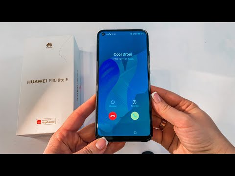 Huawei P40 Lite E incoming call