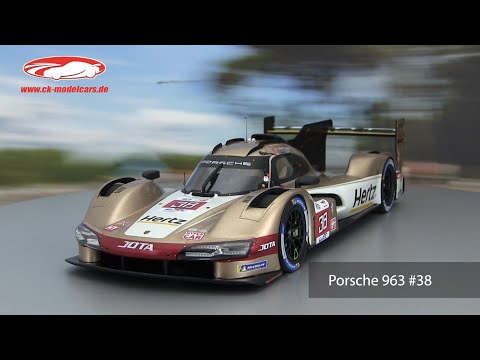 Spark 1:18 Porsche 963 #38 24h LeMans 2023 Hertz Team Jota Spark 1:18 Porsche 963 #38 24h LeMans 2023 Hertz Team Jota