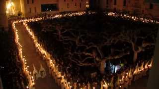 preview picture of video 'Penitente Hermandad de Jesús Yacente - Semana Santa Zamora 2015'