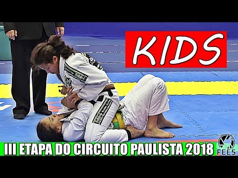 Jiu Jitsu - Infantil - Feminino - III ETAPA DO CIRCUITO PAULISTA 2018
