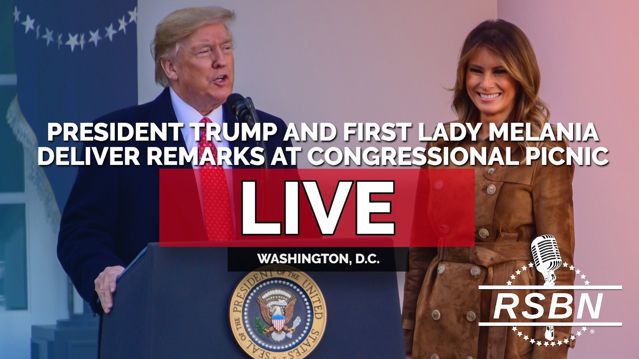 LIVE: President Trump and The First Lady Deliver Remarks at the Congressional Picnic - 05/19/26