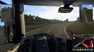 Euro truck simulator 2 ただトレーラーを乗り回す