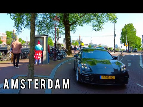 🇳🇱 Amsterdam Midday Walk 4K Netherlands Walking Tour 2023