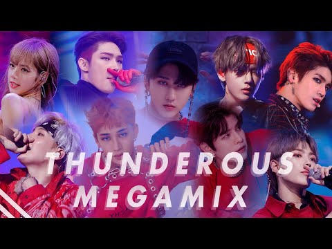 [Megamix] Thunderous (소리꾼) x Mic Drop x Dope (+More) - Stray Kids / BTS / ATEEZ / NCT 127