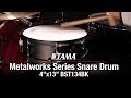 TAMA Metalworks Series Snare Drum 4”x13” (BST134BK)