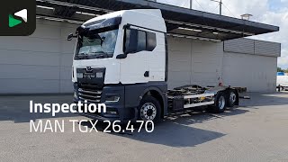 Camion porte-conteneur MAN TGX 26.470 6X2 Lift-Axle Retarder Automatic 20ft BDF Euro 6 à vendre - Image 4 | Autoline GA Camion porte-conteneur MAN TGX 26.470 6X2 Lift-Axle Retarder Automatic 20ft BDF Euro 6 | Image 4 - Autoline