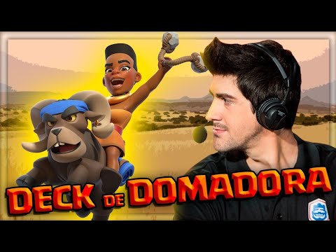 O DECK DE MAIS RESPEITO DE DOMADORA NO CLASH ROYALE!