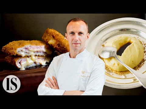 Cordon Bleu e Purée in un ristorante 2 stelle Michelin francese con Giuliano Sperandio