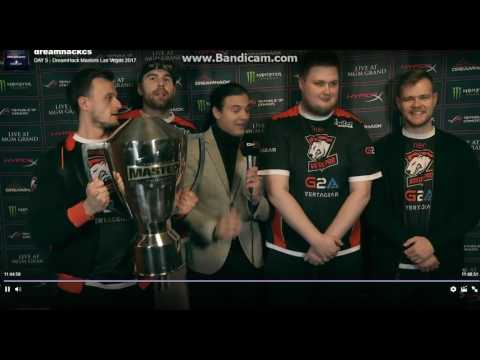 Dreamhack Masters 2017 VIRTUS PRO FUNNY INTERVIEW