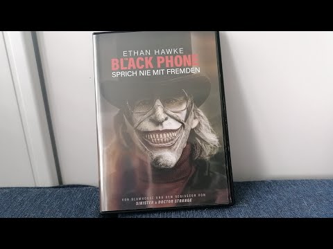 Black Phone DVD unboxing