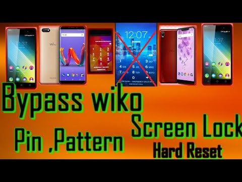 Wiko smartphone  Bypass Screen Lock🔓 ,Pin,Pattern / Hard reset Wiko VIEW XL,TOMMY3,SUNNY3