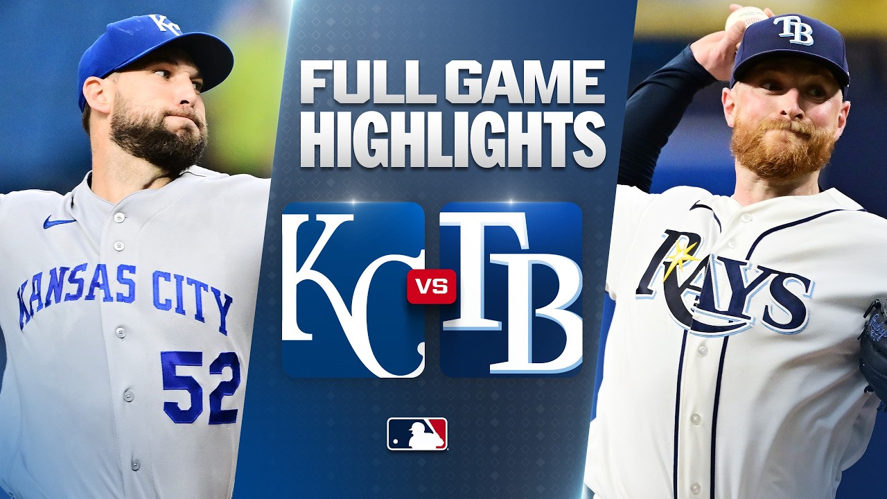 6월23일 캔자스시티 템파베이 MLB 하이라이트