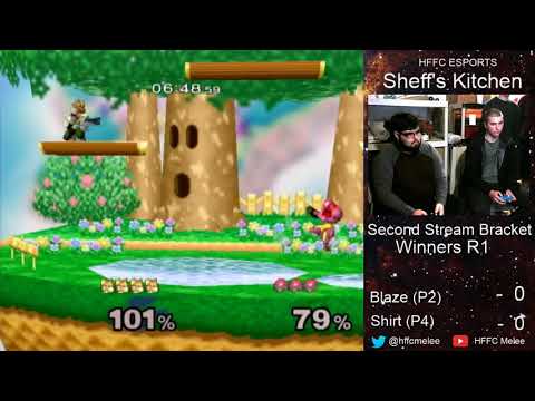 HFFC Circuit: Singles Bracket 1 - Blaze (Fox) vs. HFFC | Shirt (Samus) - Winner's Round 1
