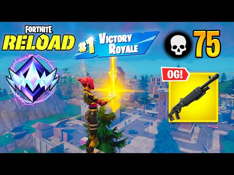 Fortnite Reload | High Kill Solo vs Squads Wins Ranked Gameplay (Keyboard & Mouse)
