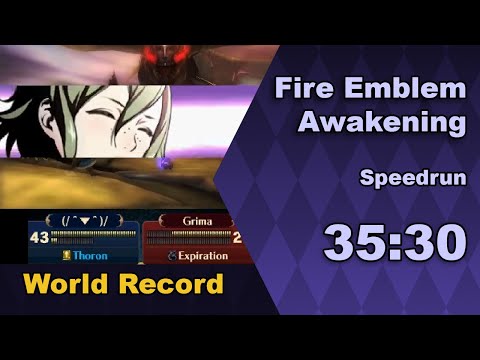 Fire Emblem Awakening speedrun in 35:30