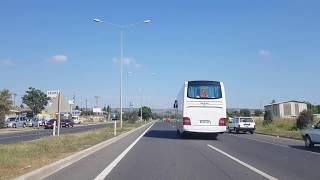 preview picture of video 'Entry to Tekirdag (Tekirdağ)'