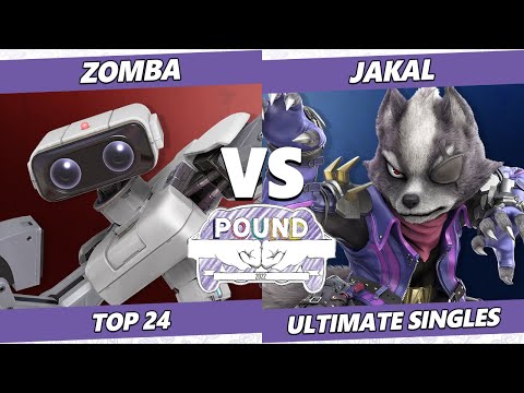 Pound 2022 Top 24 - Zomba (ROB) Vs. Jakal (Wolf) SSBU Smash Ultimate Tournament