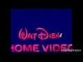 Coming Soon From Walt Disney Home Video UK Blue Background
