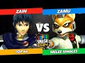 SSC 2023 - Zain (Marth) Vs. Zamu (Fox) Smash Melee Tournament