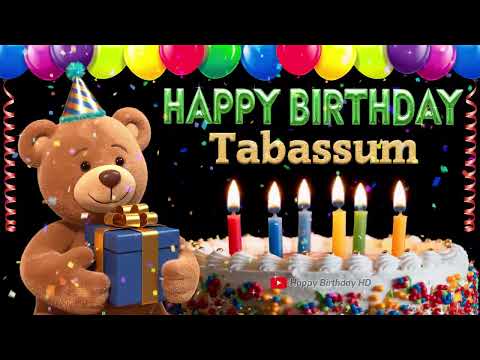 Tabassum Happy birthday To You - Happy Birthday song name Tabassum 🎁 🎂