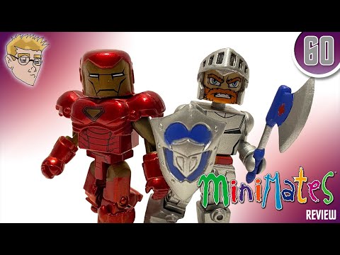 MINIMATES in a Minute - Marvel Vs Capcom 3 Iron Man Vs Arthur by Diamond Select Toys - REVIEW