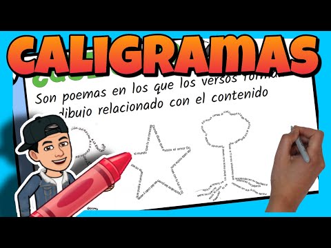 ✏ CALIGRAMAS para NIÑOS de PRIMARIA