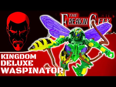 Kingdom Deluxe WASPINATOR: EmGo's Transformers Reviews N' Stuff