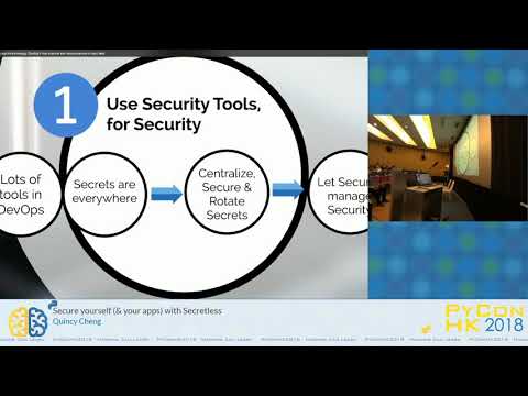 Secure yourself (& your apps) with Secretless | PyConHK 2018