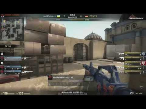 DreamHack Winter 2014 EU Qualifier: HR vs PENTA G1 | HellRaisers vs PENTA Sports G1 (21.10.2014)