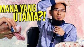 BAYAR HUTANG DULU ATAU SEDEKAH DULU⁉️ Ternyata Ini Jawaban Ustadz Adi Hidayat LC MA