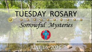 Pray for Family 💜 June 16, 2026 💜 Tuesday Rosary • Sorrowful Mysteries of the Rosary