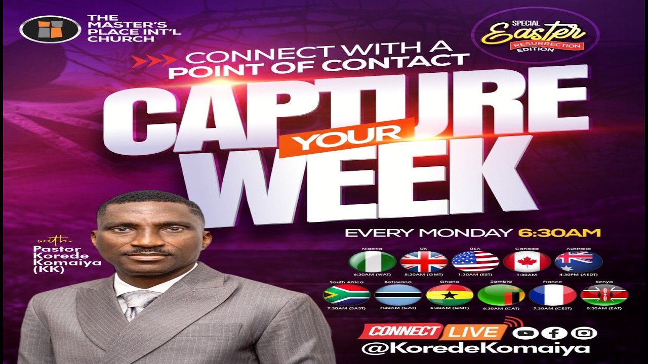 Capture Your Week || Special Easter Resurrection Edition With Pastor Korede Komaiya || 06-04-2026