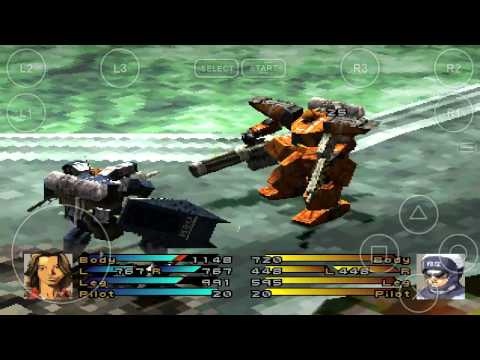 Front Mission 3 Ryogo vs 4X The Police PSX Sony Z3