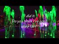 Dave Matthews Band - I Did It (with Lyrics)