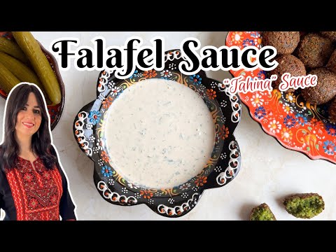 Tahini Sauce - The Best Sauce for Falafel