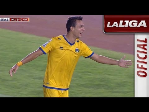 Gol de Óscar Plano (0-4) en el RCD Mallorca - AD Alcorcón - HD