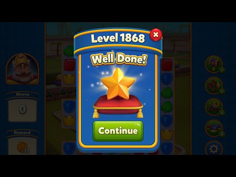 Royal Match - King Robert - Level 1868