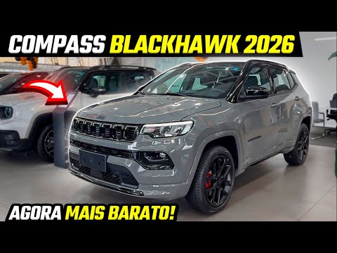 NOVO JEEP COMPASS BLACKHAWK 2026 - O MELHOR COMPASS DO BRASIL!