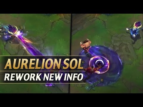 AURELION SOL NEW GAMEPLAY & ABILITIES DETAILS - League of Legends