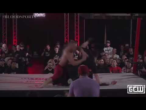 NINJA MACK BEATS YOYA AT GCW Josh Barnett's Bloodsport 8