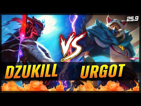 Dzukill - Yone vs Urgot TOP Patch 25.9 - Grandmaster Yone Gameplay