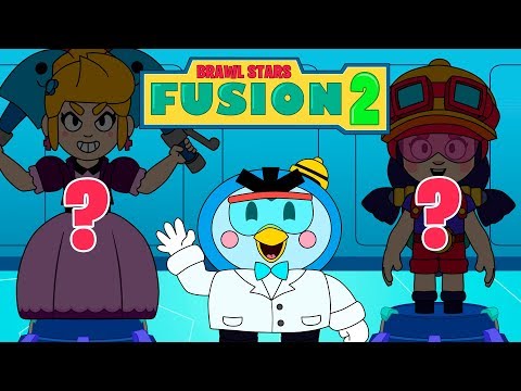BRAWL STARS ANIMATION: Brawl Stars Fusion #2 - Bibi and Piper vs Jacky and Jessie