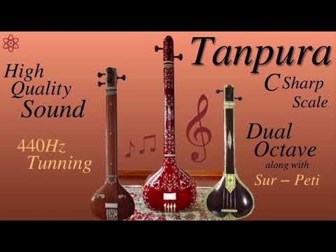 Tanpura C# | Pehali Kali | High Quality | Dual Octave | Best for Riaz, Live Perform & Meditation