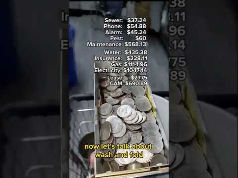 How much $$ does my laundromat make? (Profit & Loss)