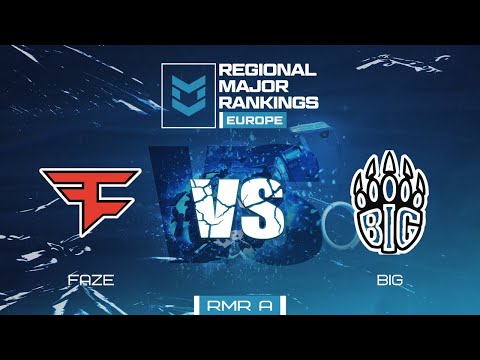 FaZe vs BIG | Map 2 Mirage | PGL RMR EUROPE A - Day 2
