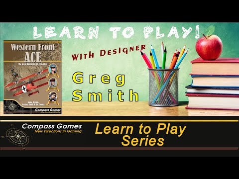 Compass Games Learn to Play 27: Western Front Ace