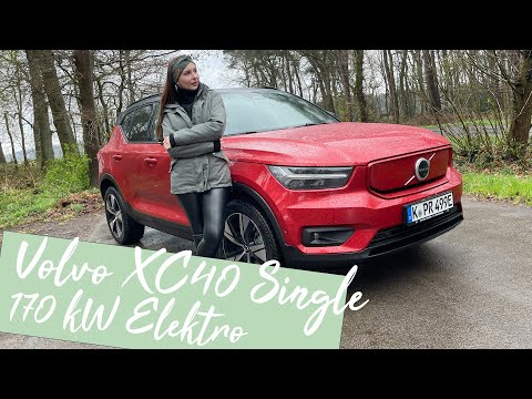 🔋 2022 Volvo XC40 Electric Single Motor (170 kW): wie kommt er im Frühling?! [4K] - Autophorie