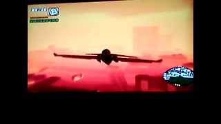 preview picture of video 'Gta San Andreas PS2- Course poursuite en avion'