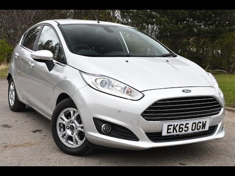 Used Ford Fiesta Titanium 1.5TDCI ECOnetic Moondust Silver 2015